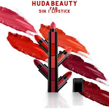 5 In 1 Lipstick Pen Huda Beauty Nude Shades