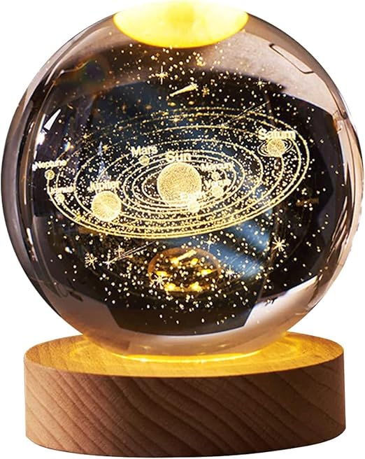 Galaxy Crystal Ball Lamp