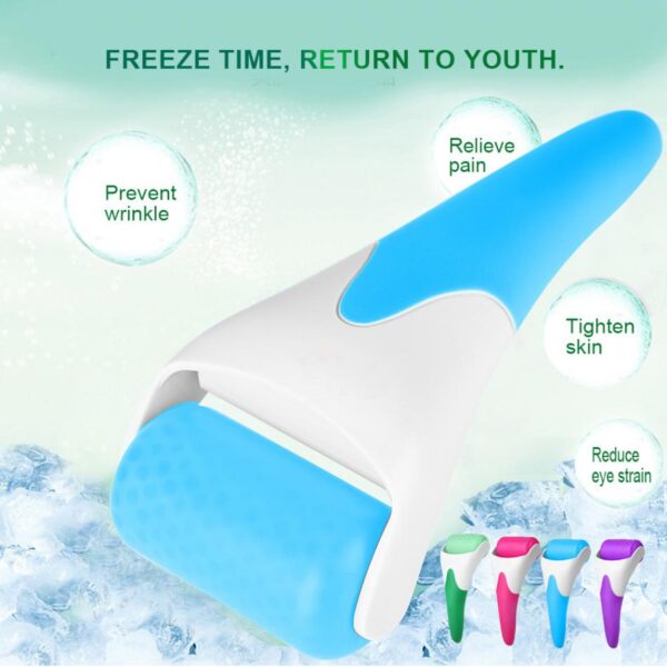 Face Ice Roller Massage Anti-wrinkle Skin Tighten Lifting Pains Relieve Tool