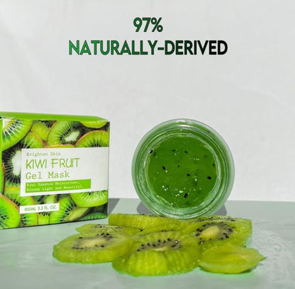 Kiwi Gel Mask Iq Organic Solution Face Mask-jumabazar