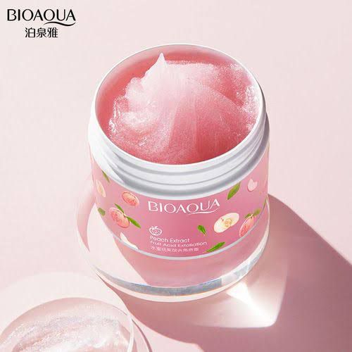 Bioaqua Peach Extract Fruit Acid Exfoliating Face Gel Cream (140g)