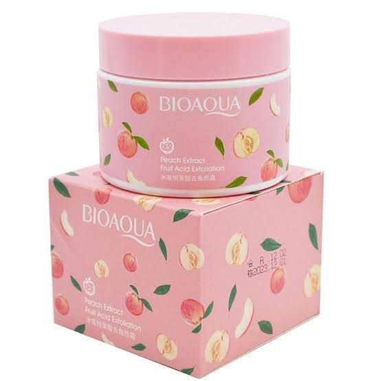 Bioaqua Peach Extract Fruit Acid Exfoliating Face Gel Cream (140g)